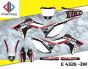 ΣΕΤ ΑΥΤΟΚΟΛΛΗΤΑ ΓΙΑ HONDA CRF 250R 2018-2020 ΚΙΤ ΓΡΑΦΙΚΩΝ DECALS KIT