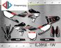 ΣΕΤ ΑΥΤΟΚΟΛΛΗΤΑ ΓΙΑ YAMAHA YZF 250 450 2014-2017 ΚΙΤ ΓΡΑΦΙΚΩΝ DECALS KIT