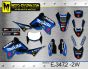 ΣΕΤ ΑΥΤΟΚΟΛΛΗΤΑ ΓΙΑ SUZUKI DRZ 400 1998-2018 ΚΙΤ ΓΡΑΦΙΚΩΝ DECALS KIT