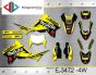 ΣΕΤ ΑΥΤΟΚΟΛΛΗΤΑ ΓΙΑ SUZUKI DRZ 400 1998-2018 ΚΙΤ ΓΡΑΦΙΚΩΝ DECALS KIT