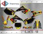 ΣΕΤ ΑΥΤΟΚΟΛΛΗΤΑ ΓΙΑ SUZUKI RMZ 250 2004-2006 ΚΙΤ ΓΡΑΦΙΚΩΝ DECALS KIT