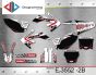 ΣΕΤ ΑΥΤΟΚΟΛΛΗΤΑ ΓΙΑ HONDA CRF 250R 2006-2009 ΚΙΤ ΓΡΑΦΙΚΩΝ DECALS KIT