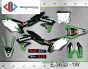 ΣΕΤ ΑΥΤΟΚΟΛΛΗΤΑ ΓΙΑ KAWASAKI KX450F 2016-2018 ΚΙΤ ΓΡΑΦΙΚΩΝ DECALS KIT