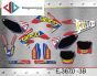 ΣΕΤ ΑΥΤΟΚΟΛΛΗΤΑ ΓΙΑ HONDA CRF 250R 2006-2009 ΚΙΤ ΓΡΑΦΙΚΩΝ DECALS KIT