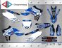 ΣΕΤ ΑΥΤΟΚΟΛΛΗΤΑ ΓΙΑ YAMAHA YZF 450 2010-2013 ΚΙΤ ΓΡΑΦΙΚΩΝ DECALS KIT