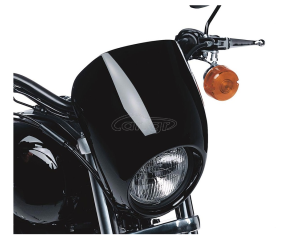 Harley Davidson Μάσκα Headlamp Visor Kit Vivid Μαύρο Original